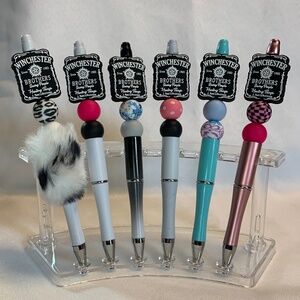 NEW! Handmade Decorated Pens! 5 Piece Set! You Get One!  Your Choice!